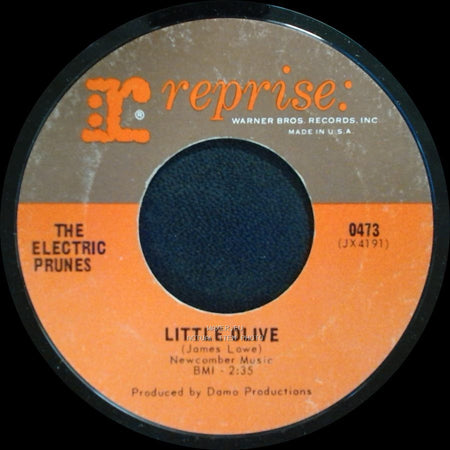 The Electric Prunes - Ain't It Hard / Little Olive side B