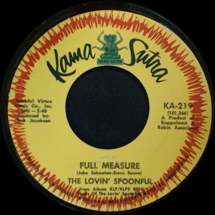 The Lovin' Spoonful - Full Measure / Nashville Cats side A