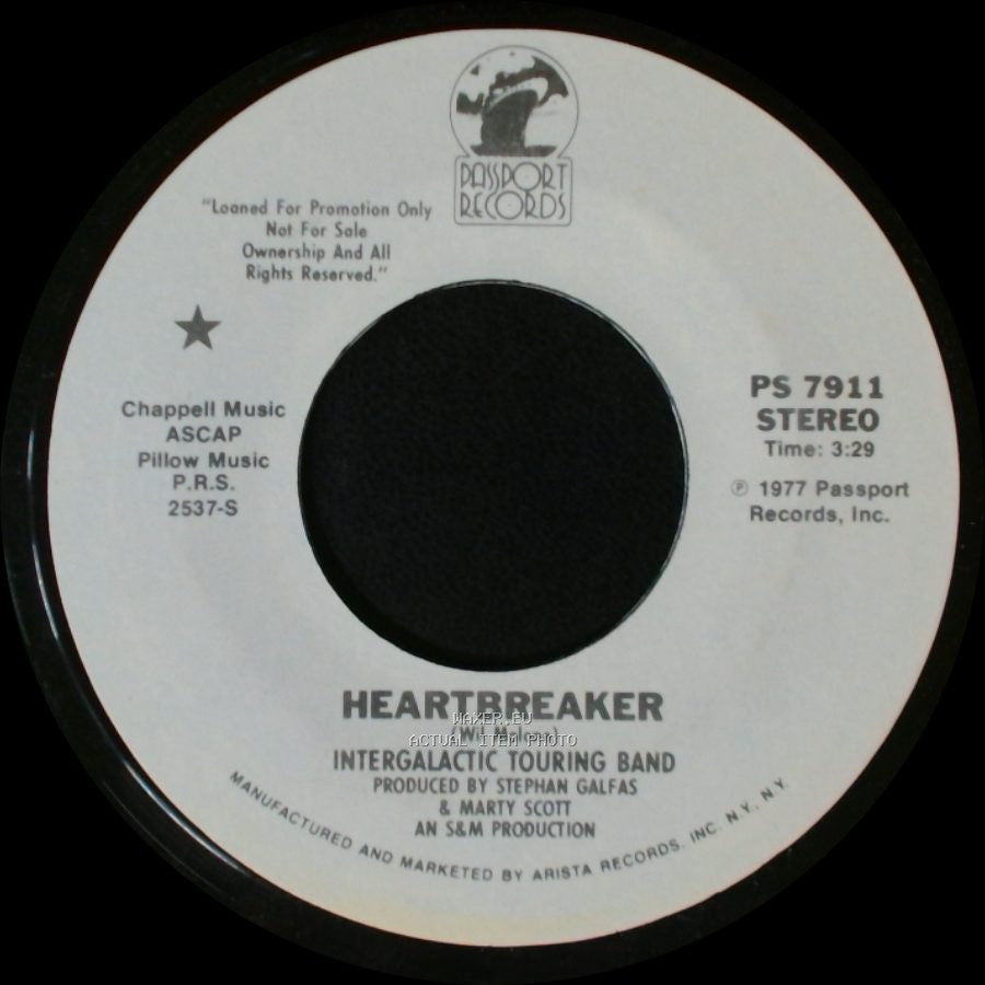 Intergalactic Touring Band - Heartbreaker / Heartbreaker side B