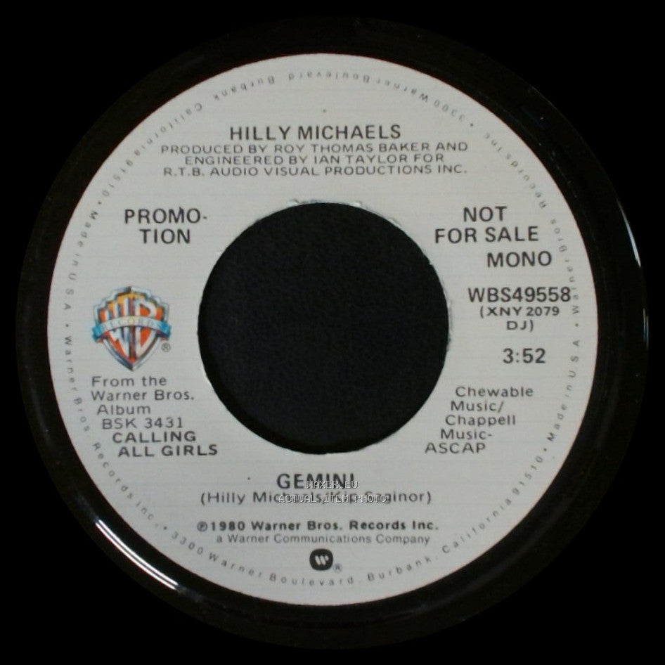 Hilly Michaels - Gemini / Gemini side A