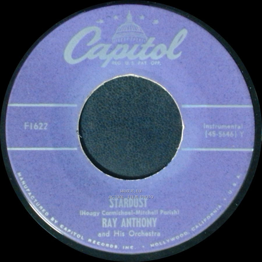 Ray Anthony And His Orchestra - Stardust / The Man With The Horn side A