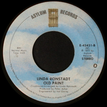 Linda Ronstadt - Old Paint / Blue Bayou side A