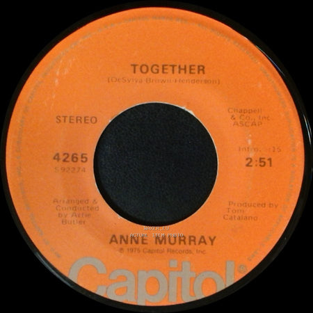 Anne Murray - Golden Oldie / Together side B