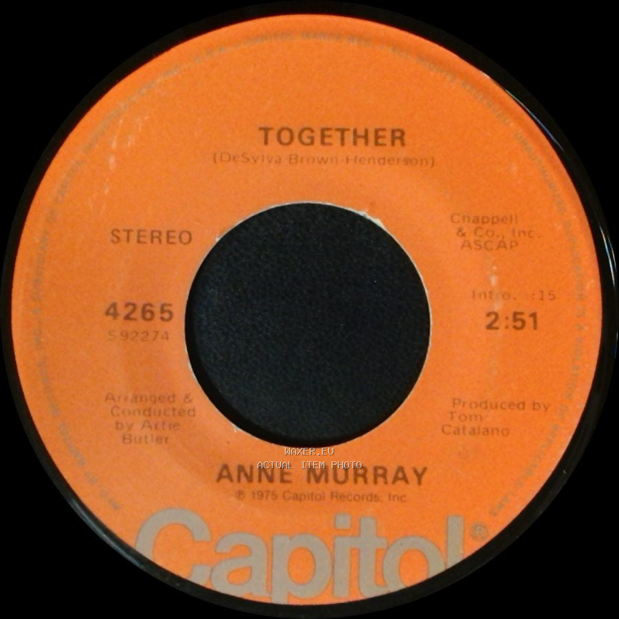 Anne Murray - Golden Oldie / Together side B
