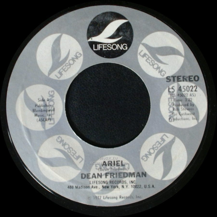 Dean Friedman - Ariel / Funny Papers side A