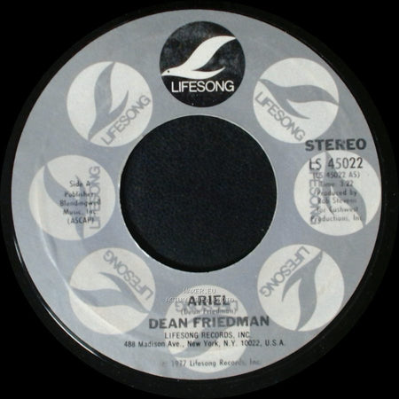 Dean Friedman - Ariel / Funny Papers side A