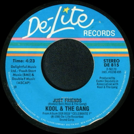 Kool & The Gang - Just Friends / Take My Heart side A