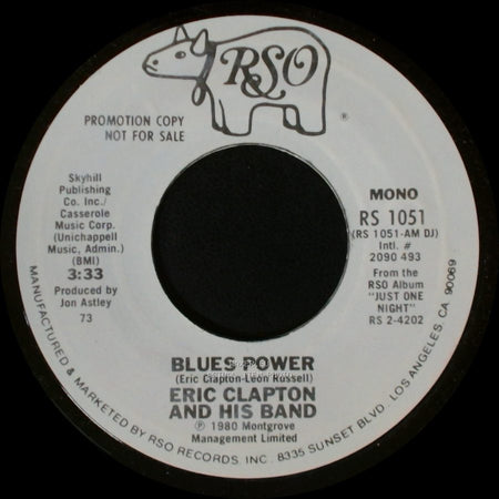 Eric Clapton And His Band - Blues Power / Blues Power side A