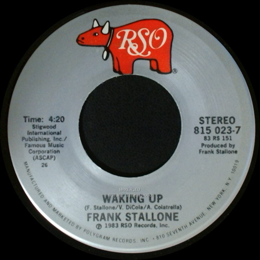 Frank Stallone - Far From Over / Waking Up side B