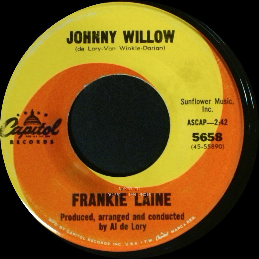 Frankie Laine - Johnny Willow / What Do You Know side A