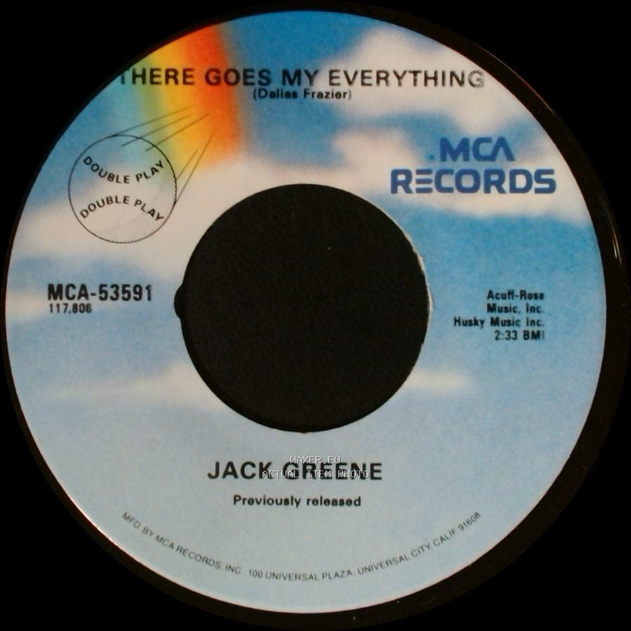 Jack Greene - There Goes My Everything / Statue Of A Fool side A