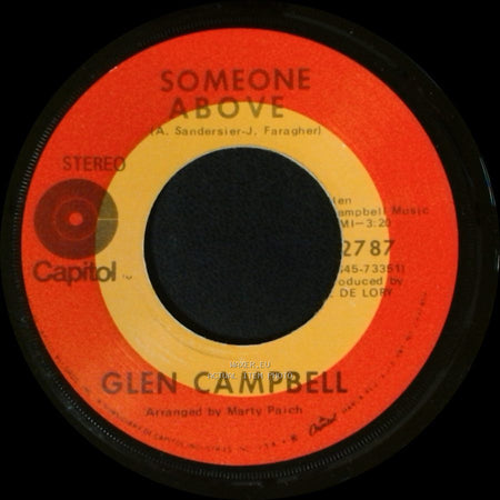 Glen Campbell - Oh Happy Day / Someone Above side B