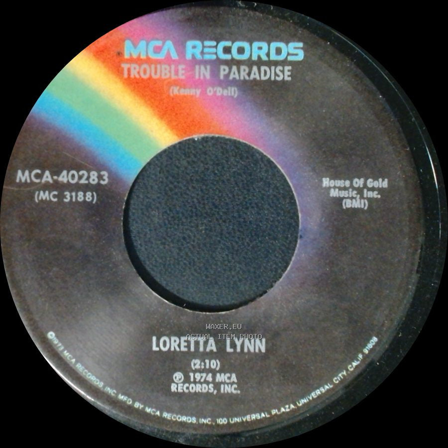 Loretta Lynn - Trouble In Paradise / We've Already Tasted Love side A
