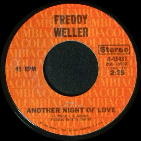 Freddy Weller - Always Something Special / Another Night Of Love side B