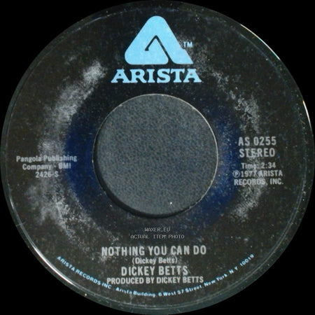 Dickey Betts - The Way Love Goes / Nothing You Can Do side B