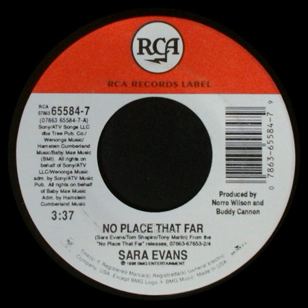 Sara Evans - No Place That Far / No Place That Far side A