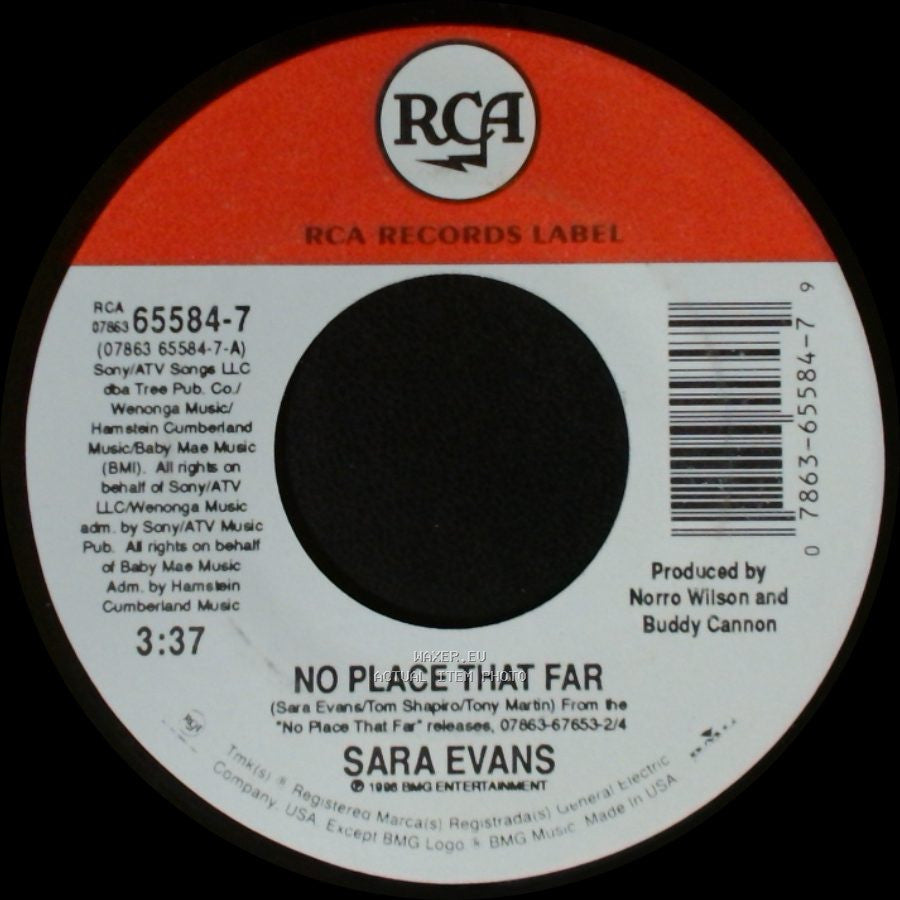 Sara Evans - No Place That Far / No Place That Far side B
