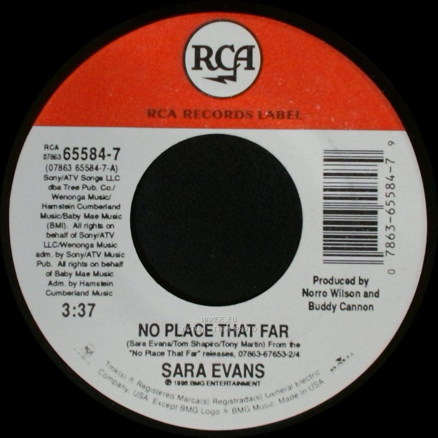 Sara Evans - No Place That Far / No Place That Far side A