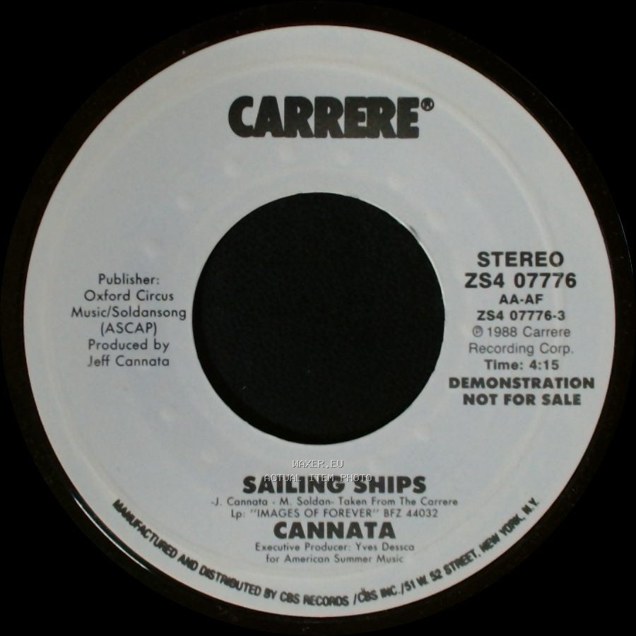 Cannata - Sailing Ships / Sailing Ships side A