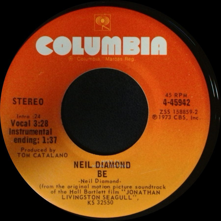 Neil Diamond - Be / Flight Of The Gull (Instrumental) side A