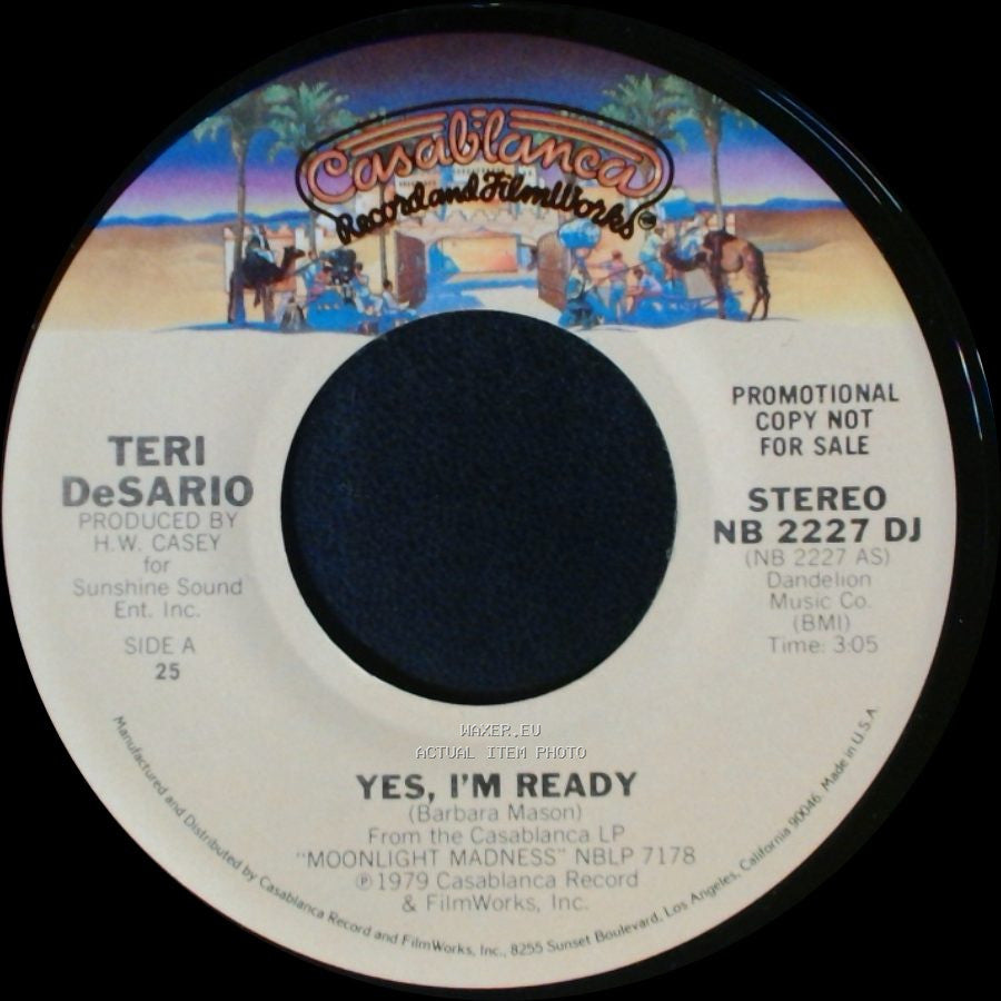 Teri Desario - Yes, I'm Ready / Yes, I'm Ready side A