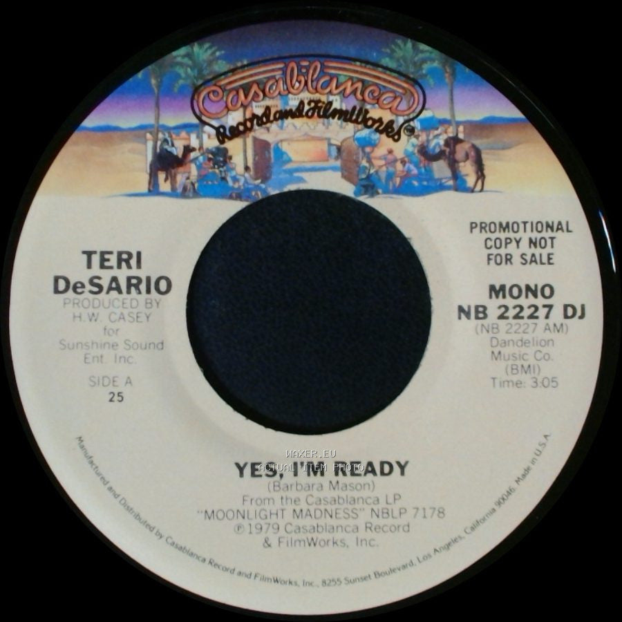 Teri Desario - Yes, I'm Ready / Yes, I'm Ready side B