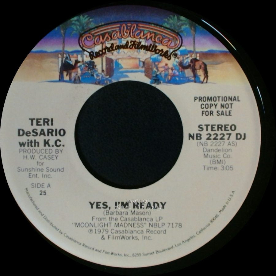 Teri Desario - Yes, I'm Ready / Yes, I'm Ready side B