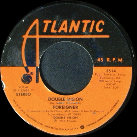 Foreigner - Double Vision / Lonely Children side A