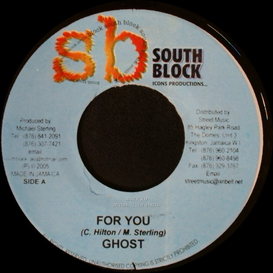 Ghost / Simpleton - For You / Jah Jah Rule side A