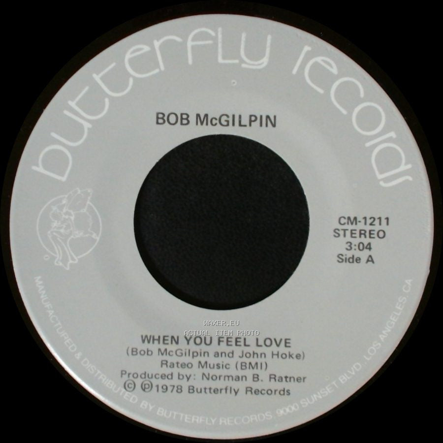 Bob Mcgilpin - When You Feel Love / Moon Dancin' side A
