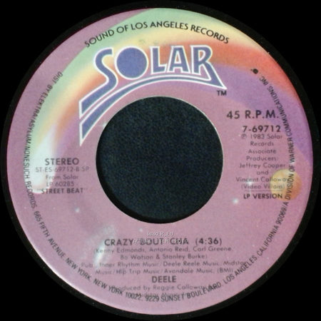 Deele - Crazy 'bout 'cha / Surrender side A
