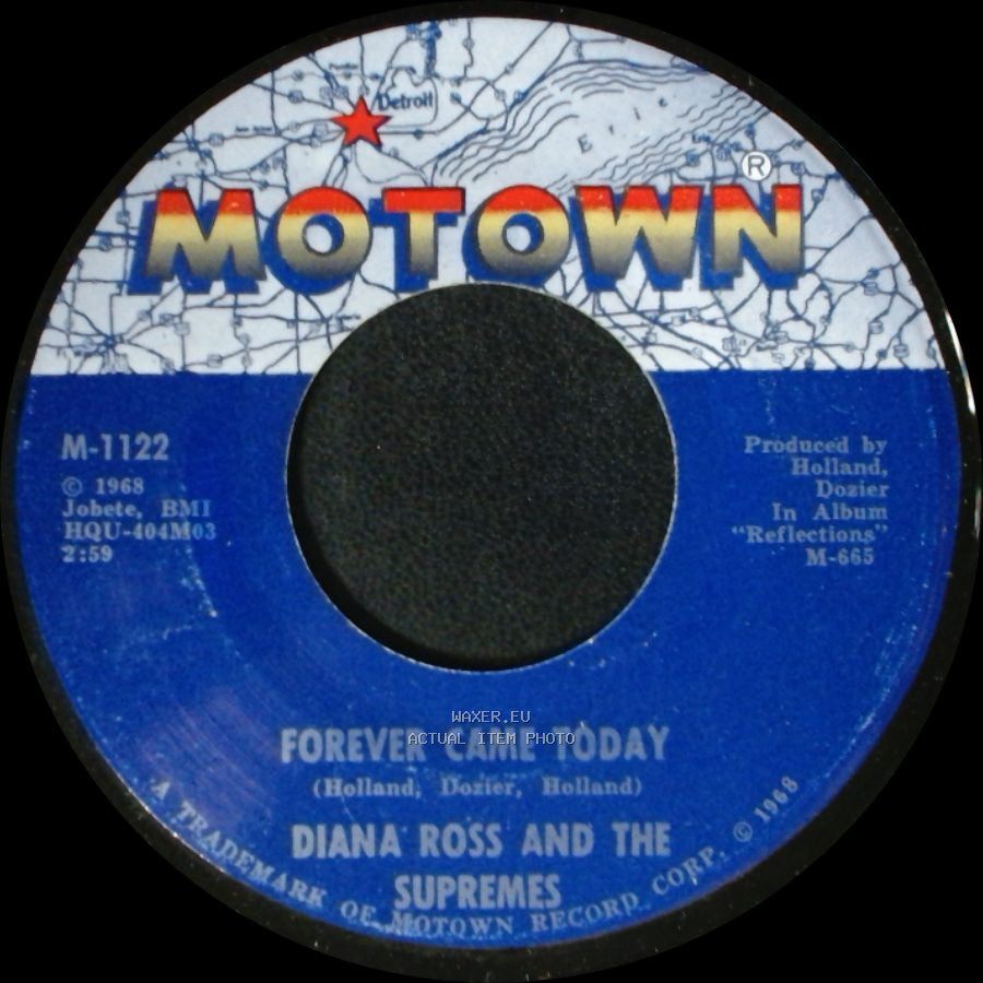 Diana Ross And The Supremes - Forever Came Today / Time Changes Things side A