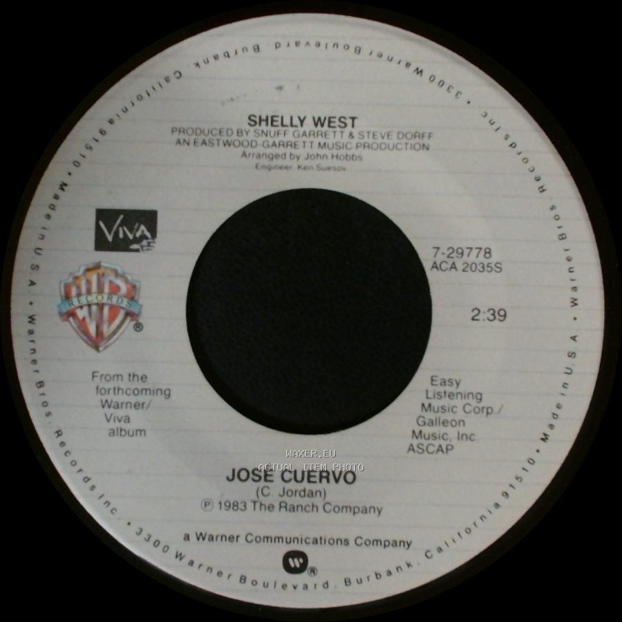 Shelly West - José Cuervo / Country Lullaby side A