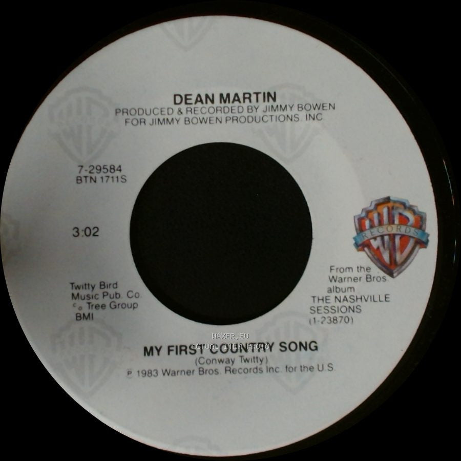 Dean Martin - My First Country Song / Hangin' Around side A