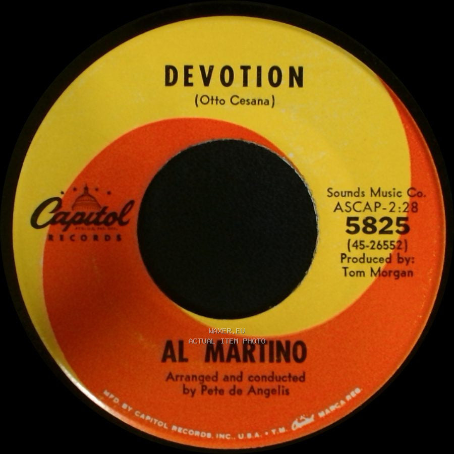 Al Martino - Daddy's Little Girl / Devotion side B