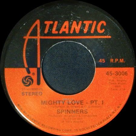 Spinners - Mighty Love - Pt. Ii / Mighty Love - Pt. I side B