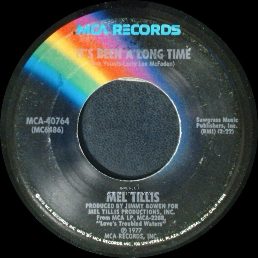 Mel Tillis - I Got The Horse / It's Been A Long Time side B