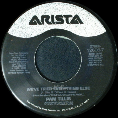 Pam Tillis - Do You Know Where Your Man Is / We've Tried Everything Else side B