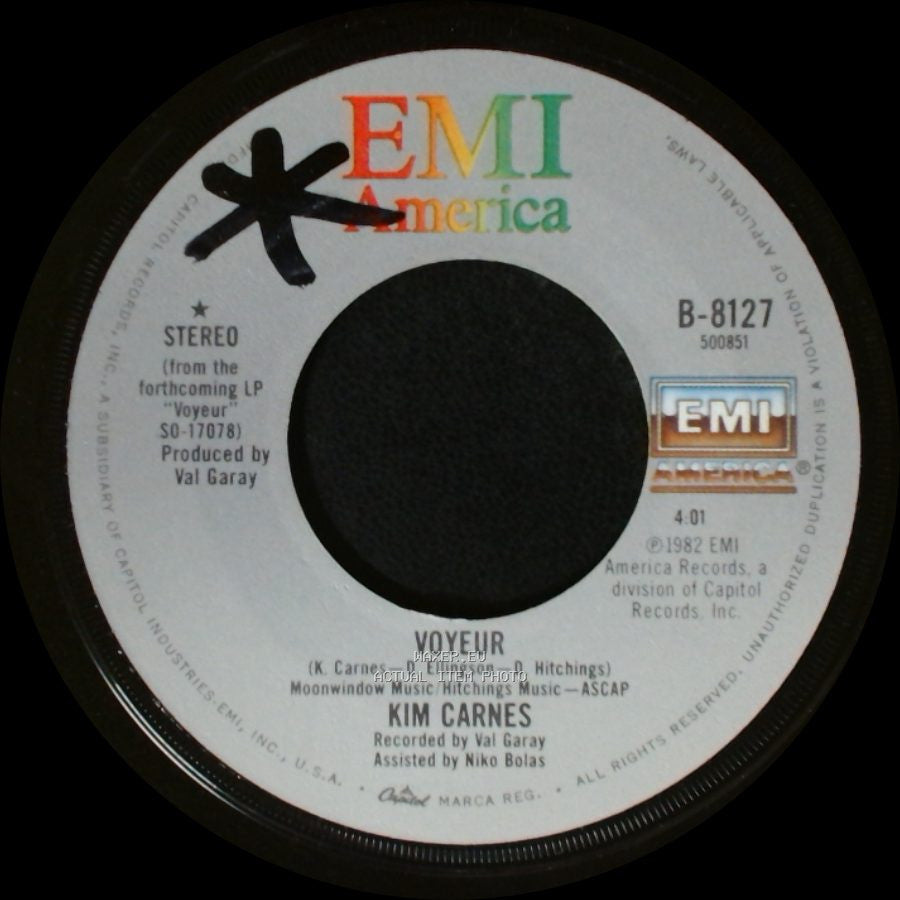 Kim Carnes - Voyeur / Thrill Of The Grill side A
