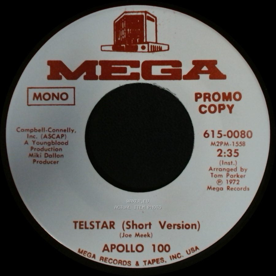 Apollo 100 - Telstar / Telstar (Short Version) side B