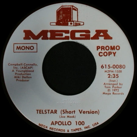 Apollo 100 - Telstar / Telstar (Short Version) side B