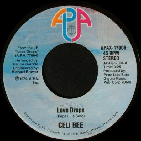 Celi Bee - Can't Let You Go / Love Drops side B