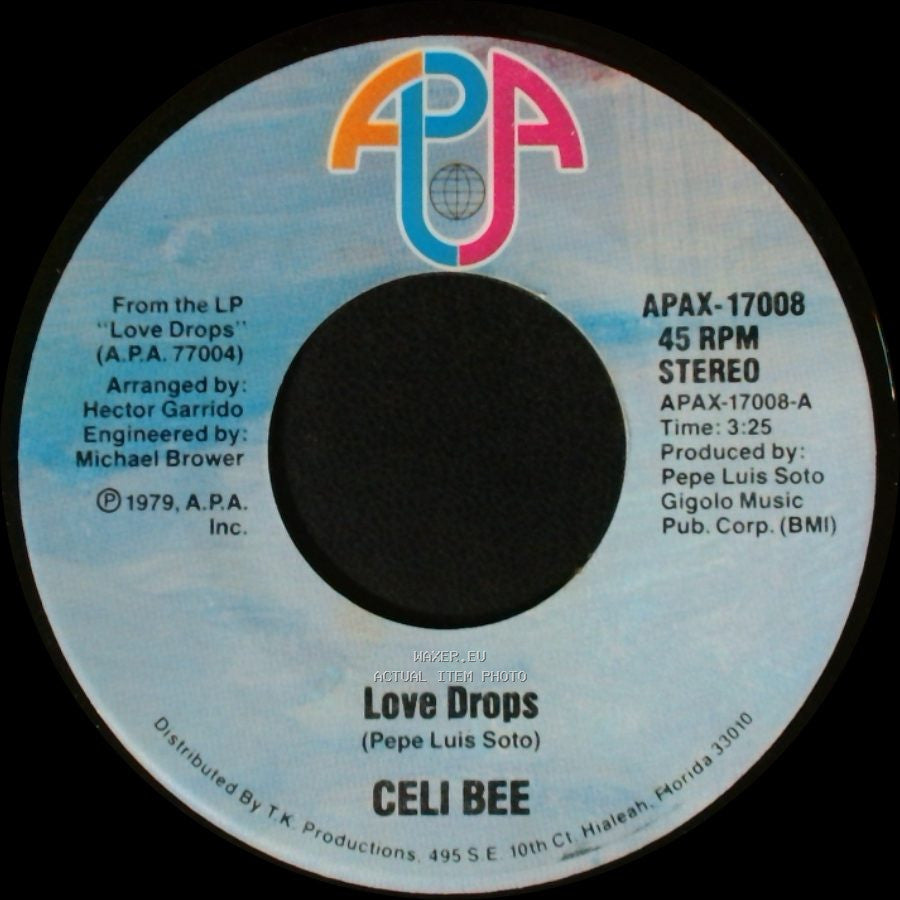 Celi Bee - Can't Let You Go / Love Drops side B