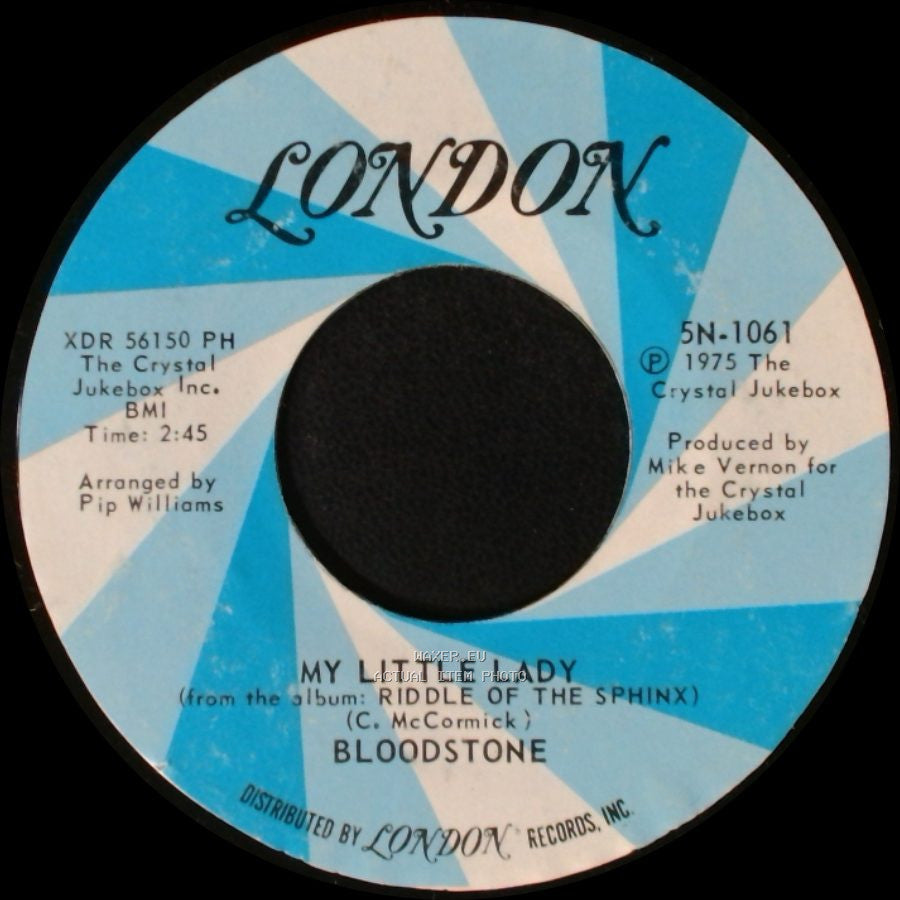 Bloodstone - Loving You Is Just A Pastime / My Little Lady side B
