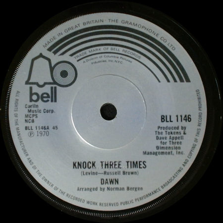 Dawn - Knock Three Times / Home side A