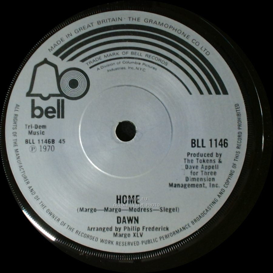 Dawn - Knock Three Times / Home side B