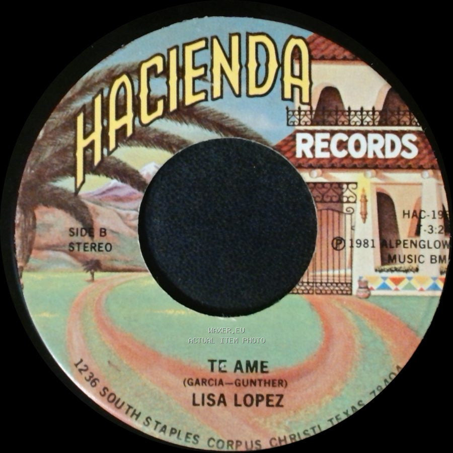 Lisa Lopez - Si Quieres Verme Llorar / Te Ame side B