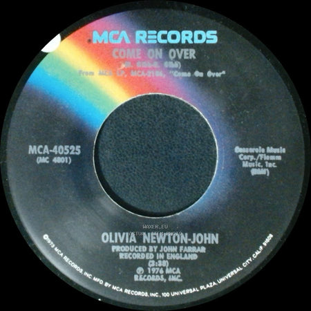 Olivia Newton-John - Small Talk And Pride / Come On Over side B