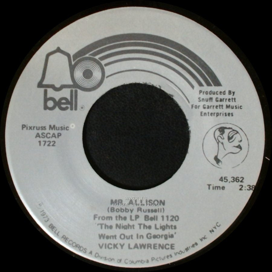Vicky Lawrence - He Did With Me / Mr. Allison side B