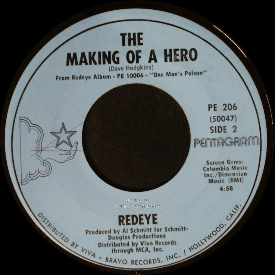 Redeye - Red Eye Blues / The Making Of A Hero side B